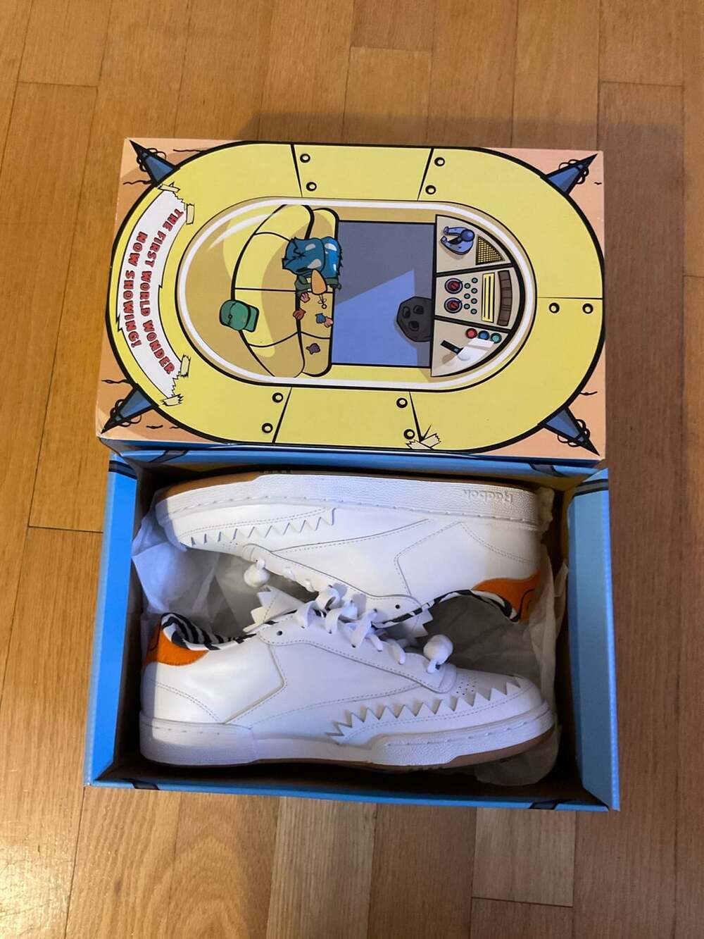 Reebok Club C 85 The Flintstones Size 9